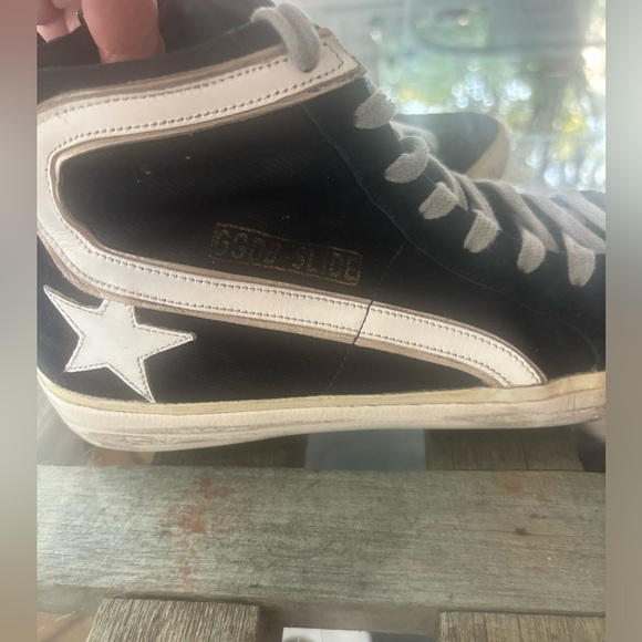 Golden Goose Denim High tops worn only once size 8 womens or men’s 6 - Picture 5 of 6